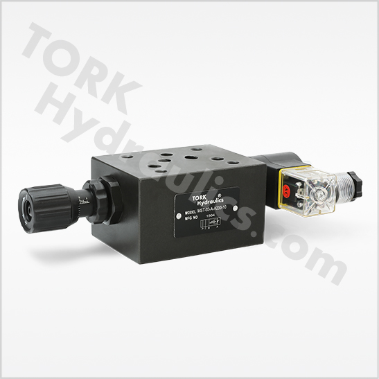 MST series modular solenoid throttle valves